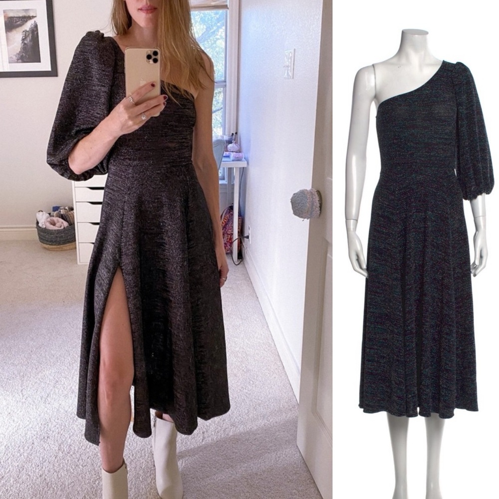 Reformation Santos one shoulder dress RETAIL 375